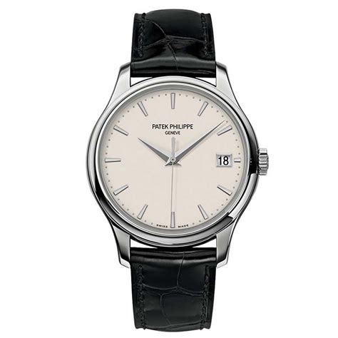 patek philippe calatrava white gold 96|Patek Philippe Calatrava small seconds.